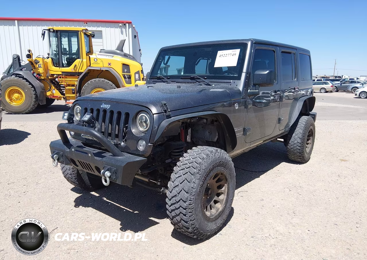 2017 Jeep Wrangler Unlimited Sport 4X4 VIN:1C4BJWDG9HL651895 - 2