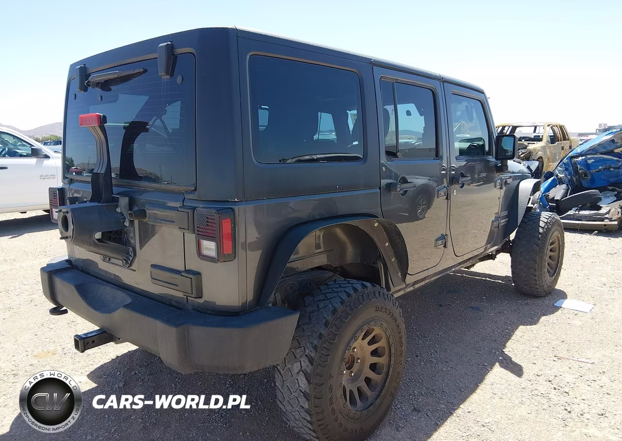 2017 Jeep Wrangler Unlimited Sport 4X4 VIN:1C4BJWDG9HL651895 - 4