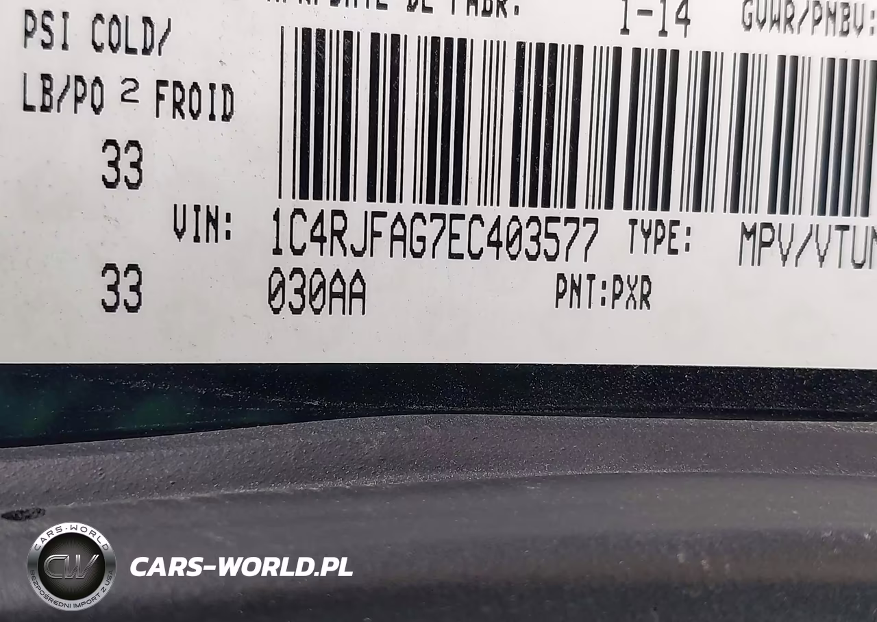 2014 Jeep Grand Cherokee Laredo VIN:1C4RJFAG7EC403577 - 9