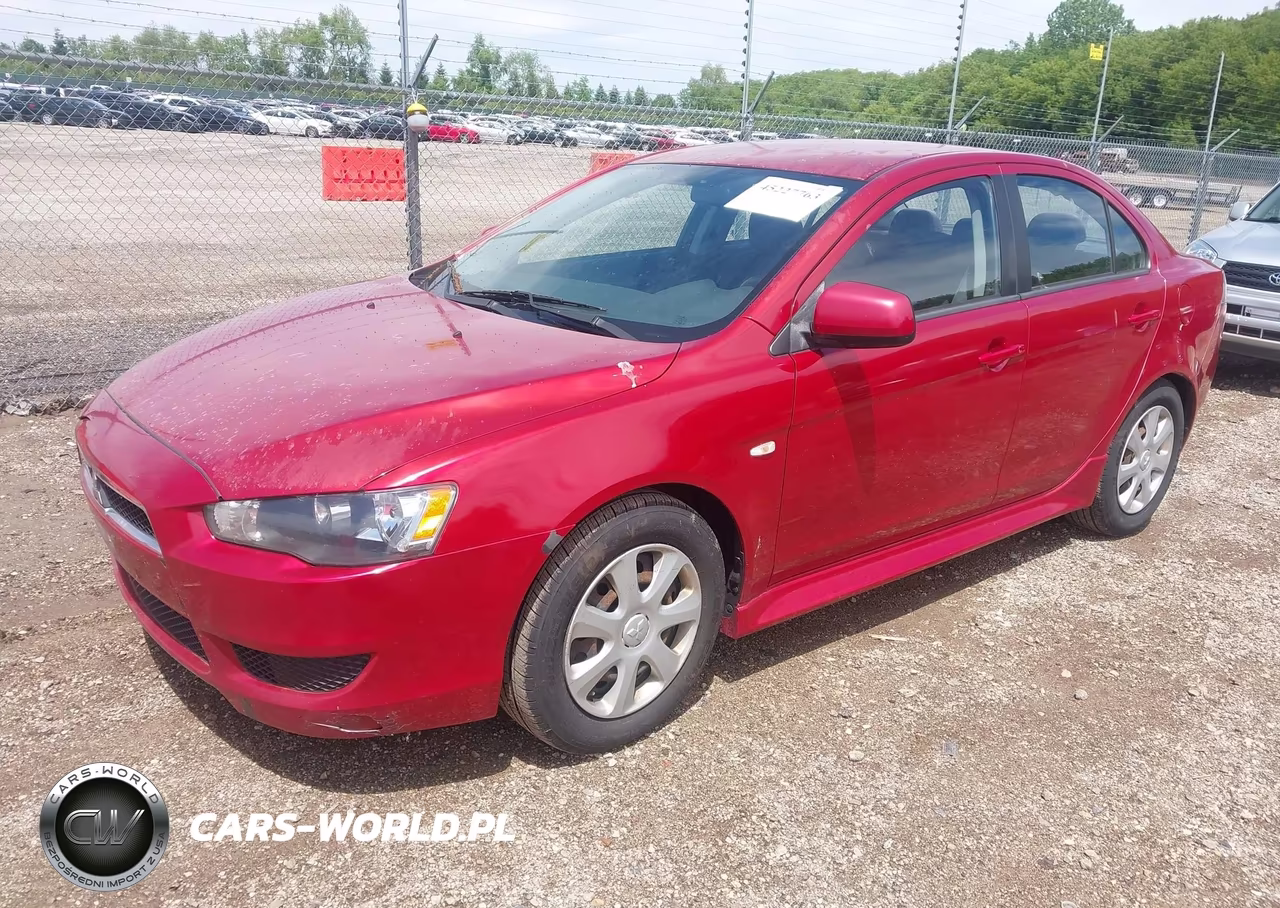 2013 Mitsubishi Lancer Es VIN:JA32U2FU6DU009060 - 2