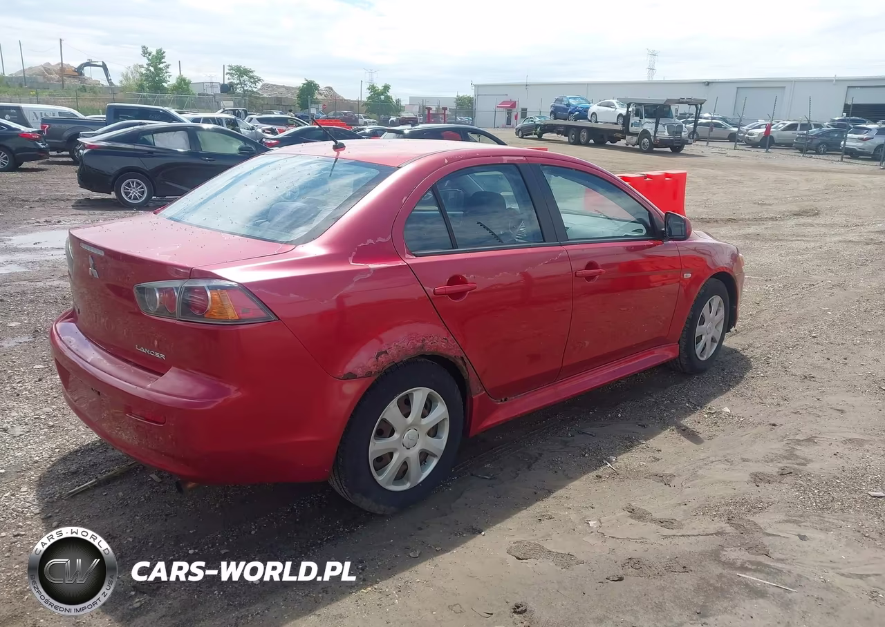 2013 Mitsubishi Lancer Es VIN:JA32U2FU6DU009060 - 4