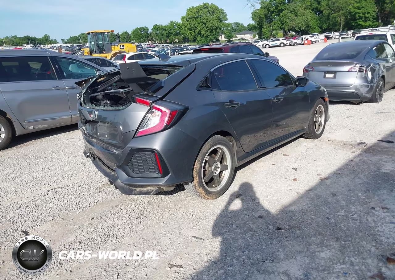 2019 Honda Civic Lx VIN:SHHFK7H3XKU213701 - 4