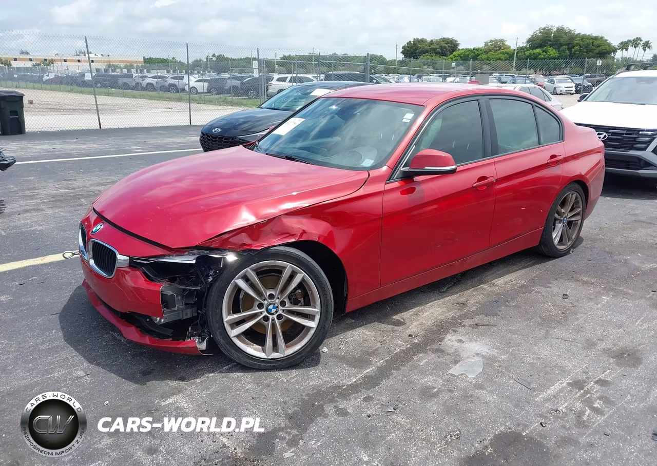 2016 BMW 320I VIN:WBA8E1G5XGNU11296 - 2