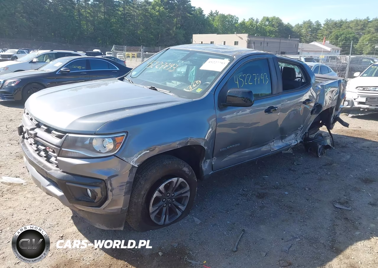 2021 Chevrolet Colorado 2Wd Short Box Z71 VIN:1GCGSDEN5M1233120 - 2