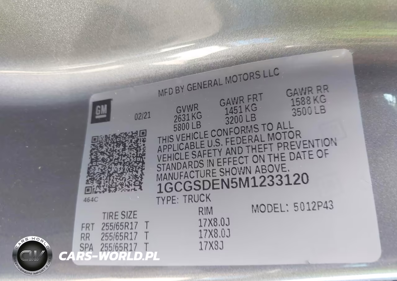 2021 Chevrolet Colorado 2Wd Short Box Z71 VIN:1GCGSDEN5M1233120 - 9