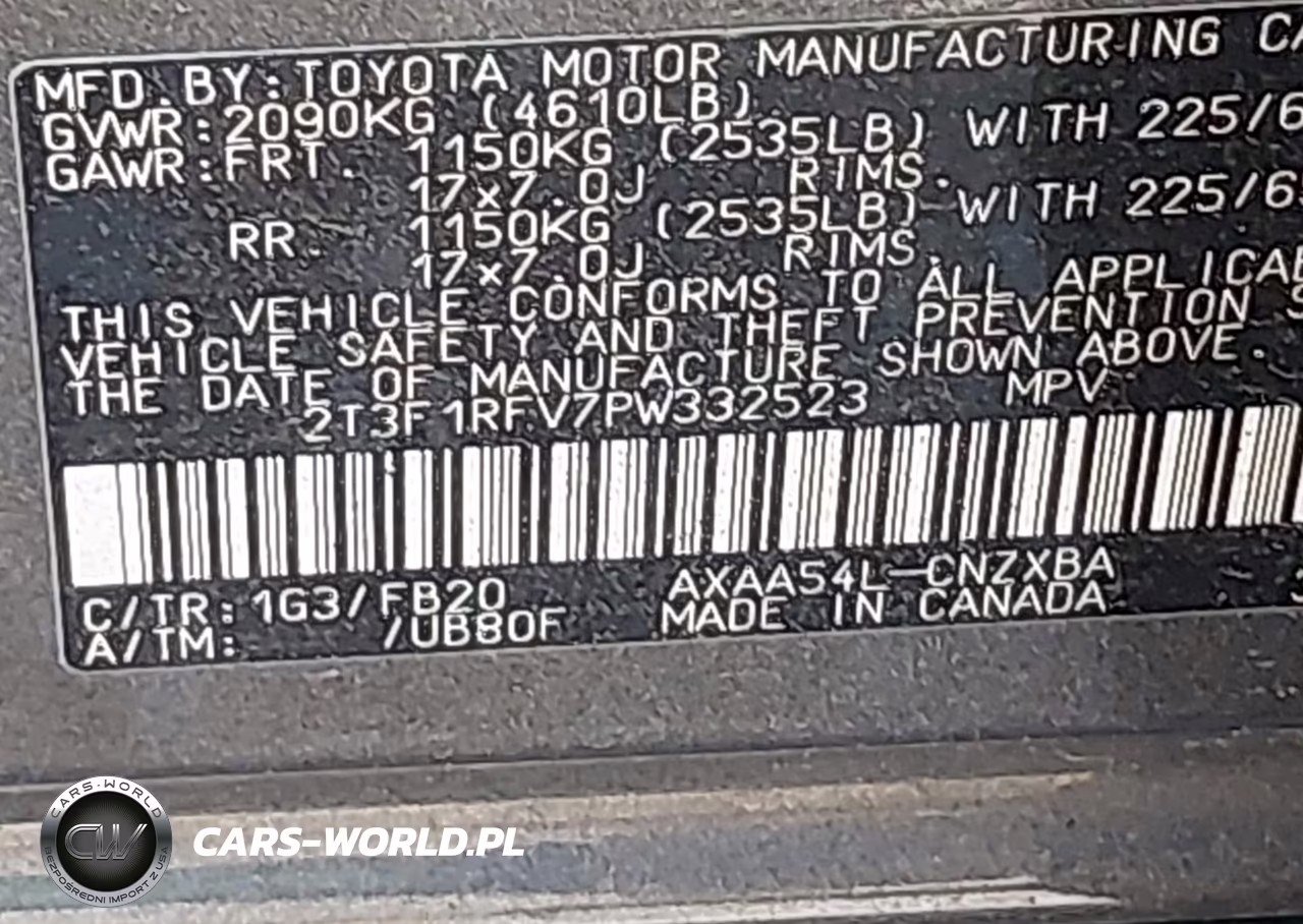 2023 Toyota Rav4 Le VIN:2T3F1RFV7PW332523 - 9