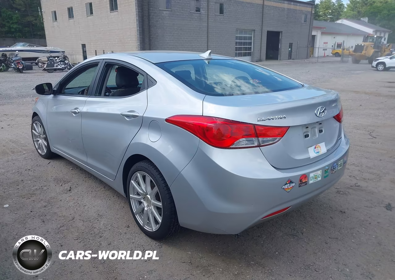 2011 Hyundai Elantra Limited VIN:5NPDH4AE4BH049364 - 3