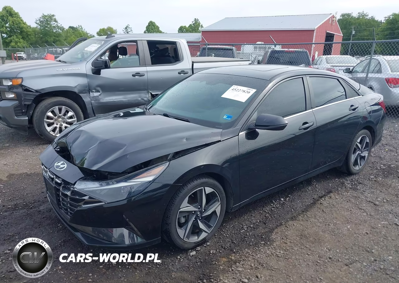 2021 Hyundai Elantra Sel VIN:5NPLN4AG7MH013774 - 2