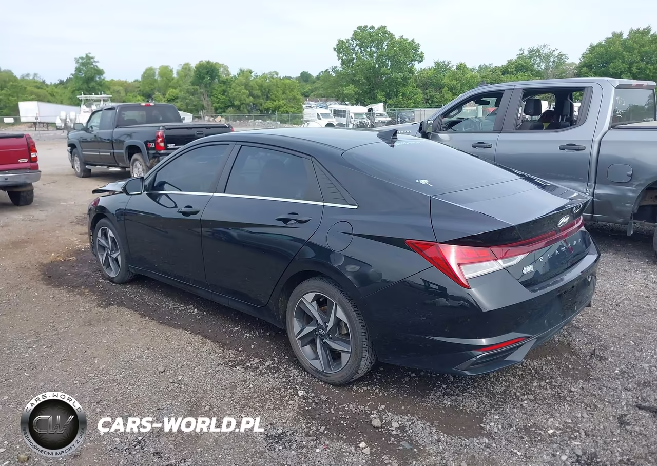 2021 Hyundai Elantra Sel VIN:5NPLN4AG7MH013774 - 3