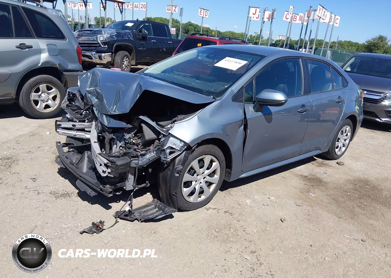 2021 Toyota Corolla Le VIN:5YFEPMAE0MP228787 - 2