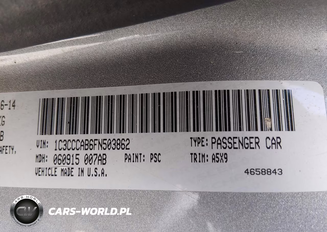 2015 Chrysler 200 Limited VIN:1C3CCCAB6FN503862 - 9
