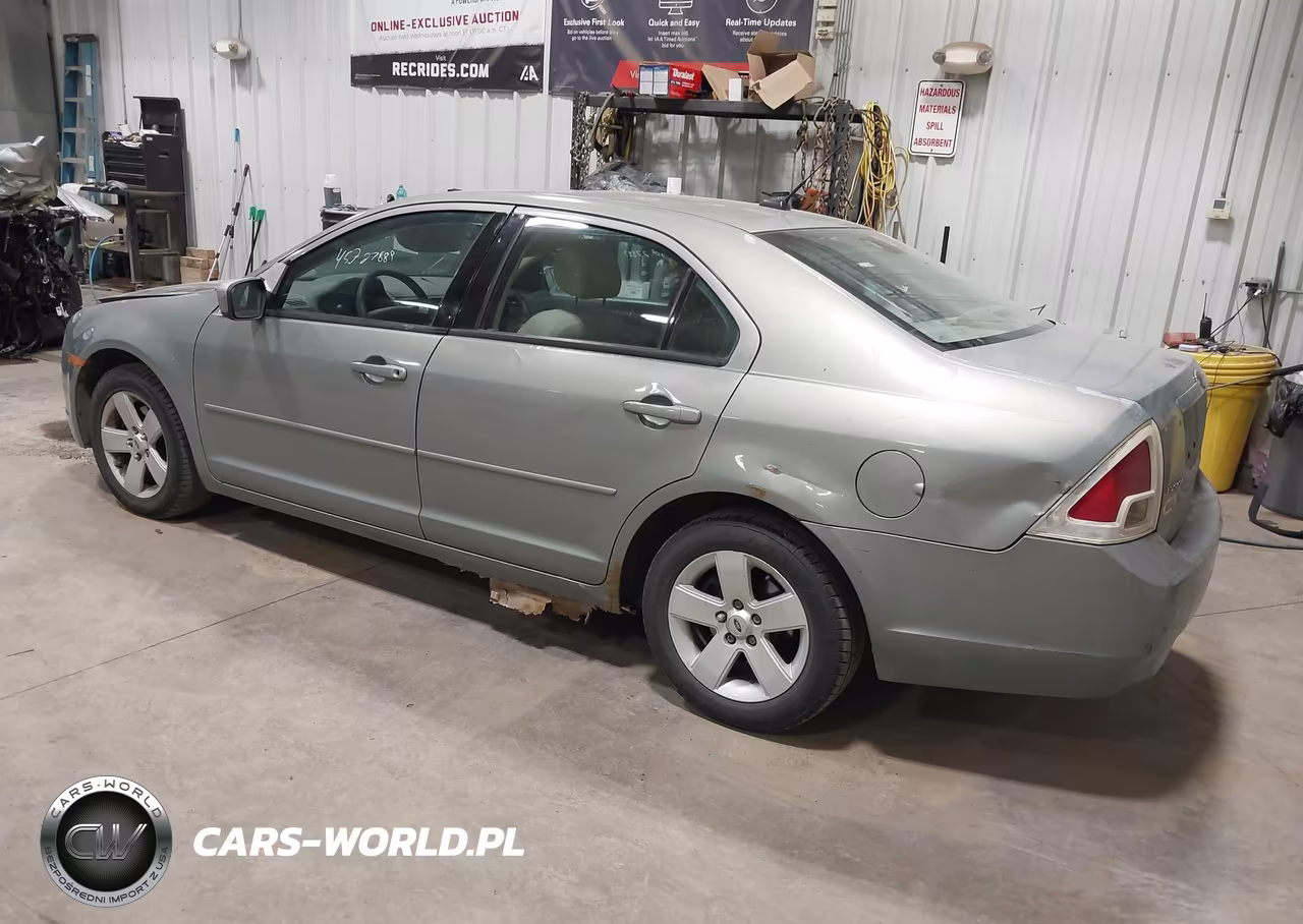 2008 Ford Fusion Se VIN:3FAHP07Z18R136478 - 3