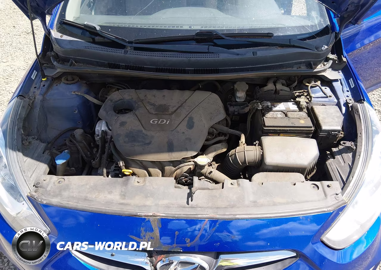 2012 Hyundai Accent Gls VIN:KMHCU4AE4CU064294 - 10