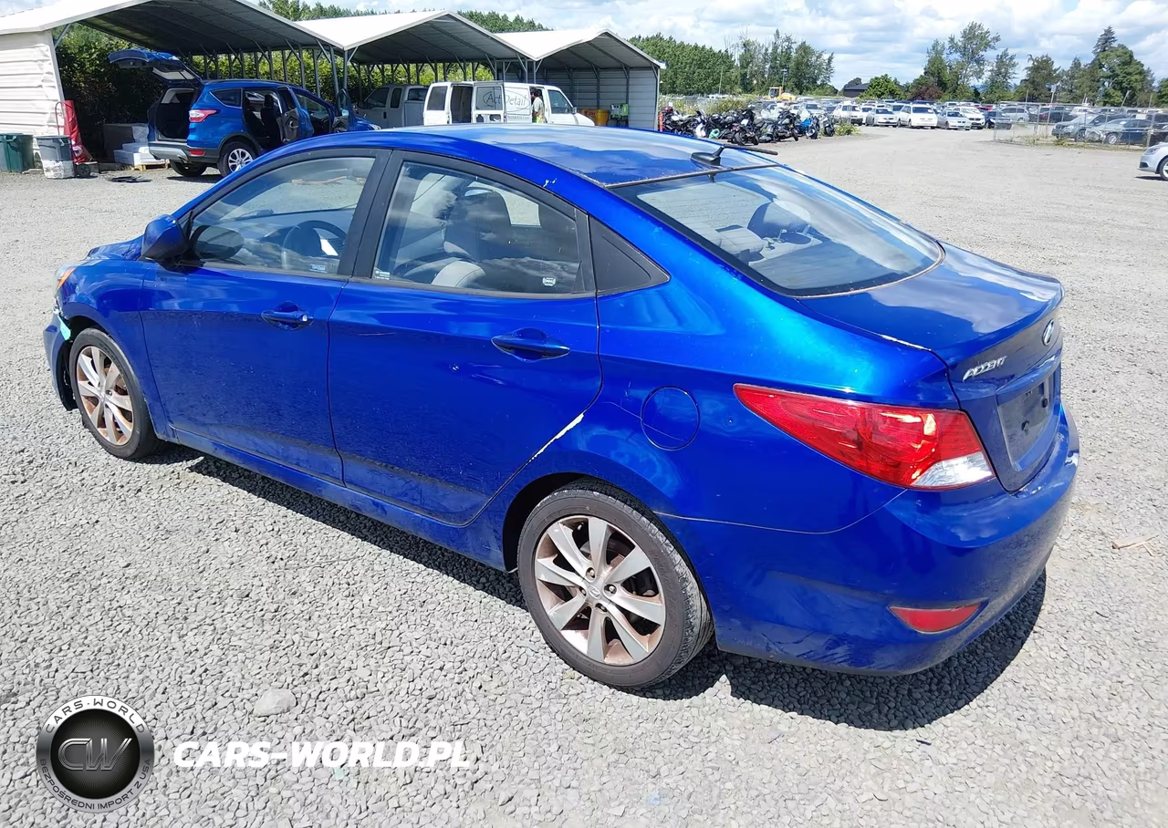 2012 Hyundai Accent Gls VIN:KMHCU4AE4CU064294 - 3