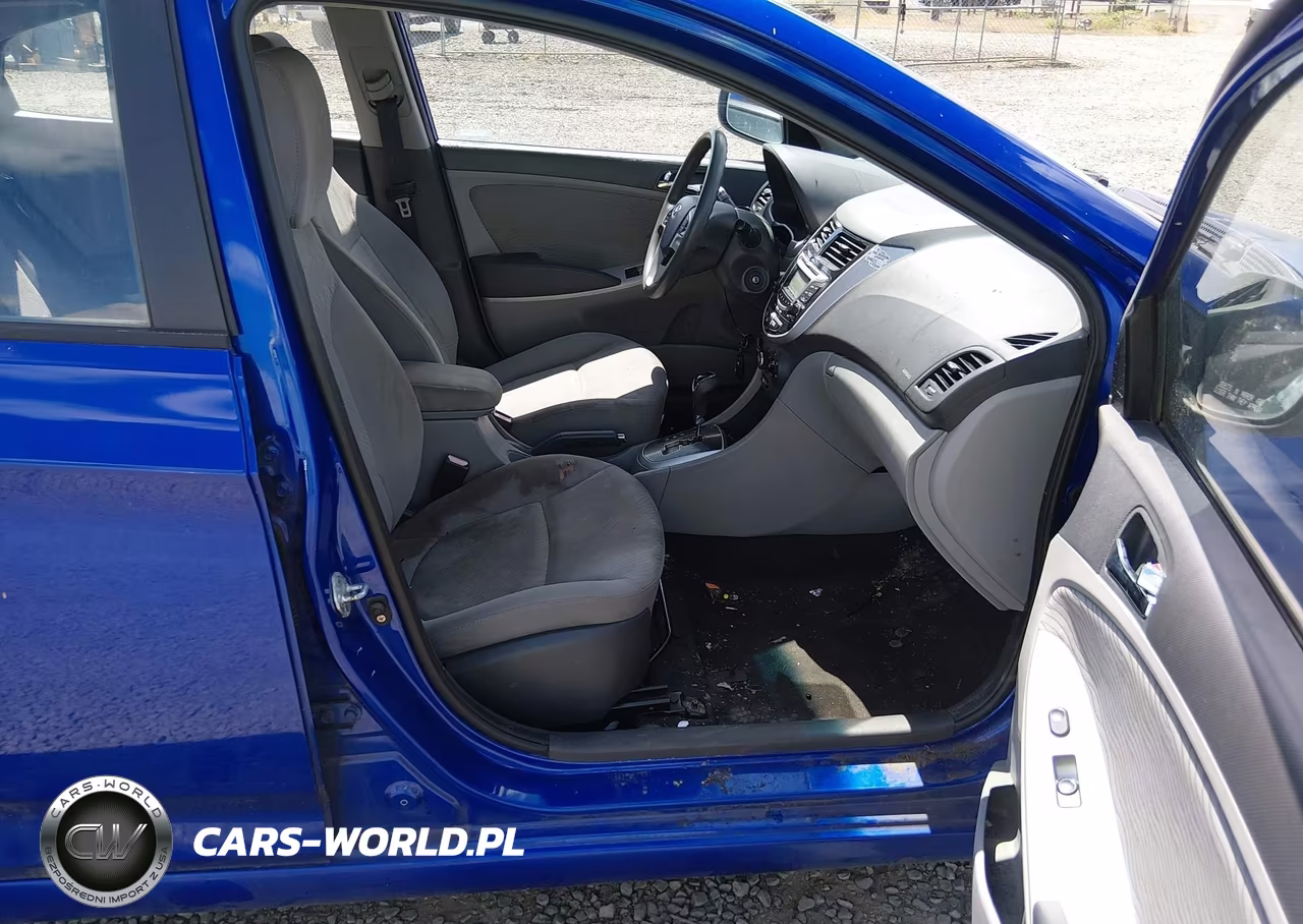2012 Hyundai Accent Gls VIN:KMHCU4AE4CU064294 - 5