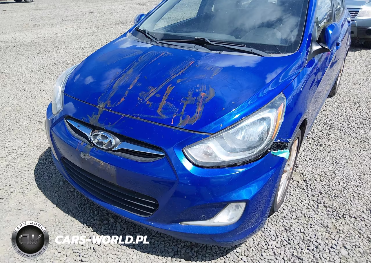 2012 Hyundai Accent Gls VIN:KMHCU4AE4CU064294 - 6