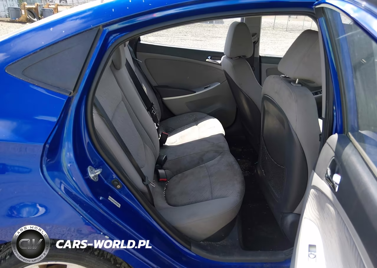 2012 Hyundai Accent Gls VIN:KMHCU4AE4CU064294 - 8