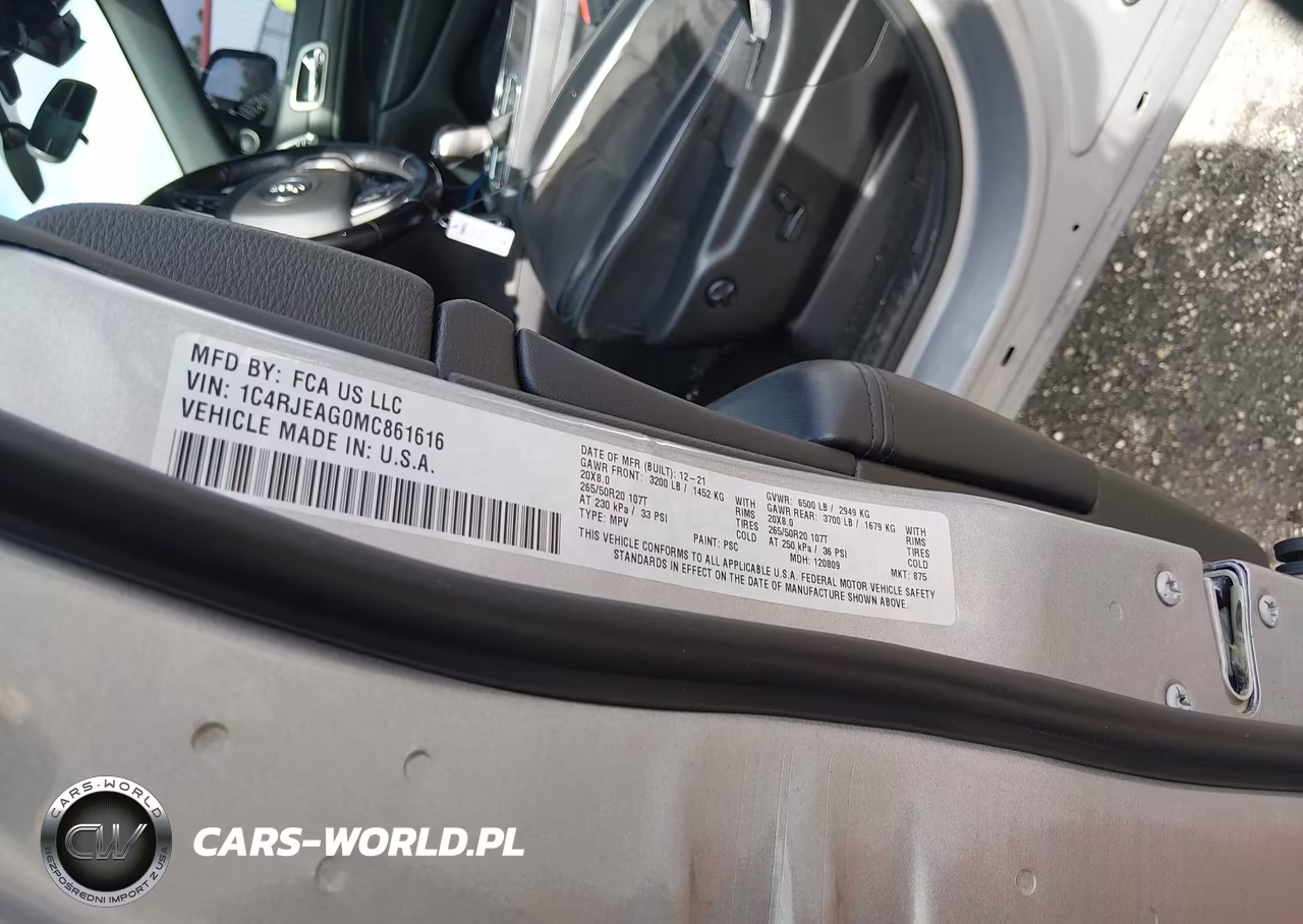 2021 Jeep Grand Cherokee Laredo X 4X2 VIN:1C4RJEAG0MC861616 - 9