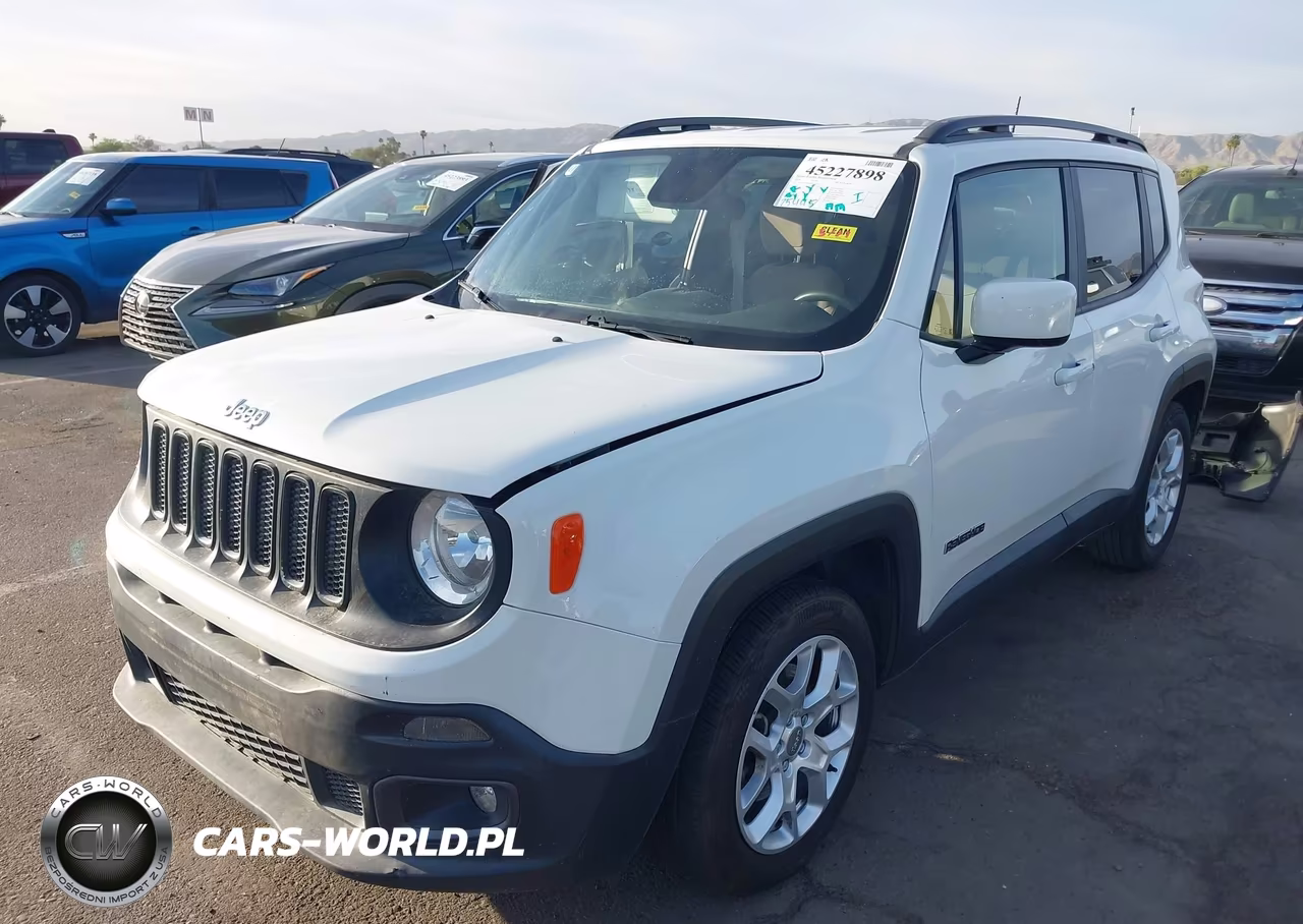 2018 Jeep Renegade Latitude Fwd VIN:ZACCJABB4JPH92924 - 2
