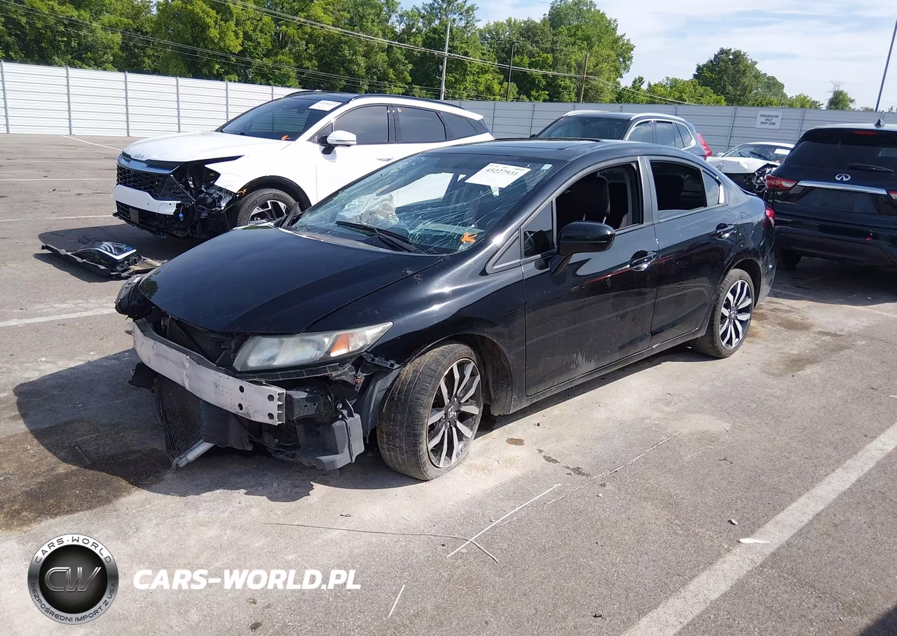 2015 Honda Civic Ex-L VIN:2HGFB2F94FH509245 - 2