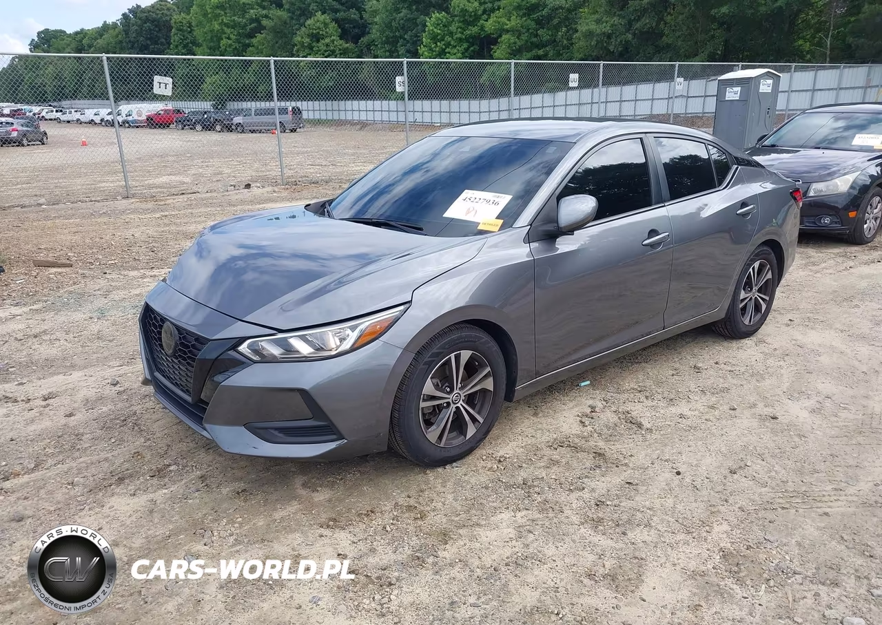 2022 Nissan Sentra Sv Xtronic Cvt VIN:3N1AB8CV0NY296917 - 2