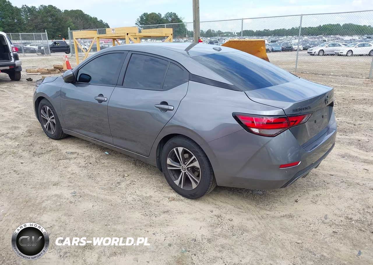 2022 Nissan Sentra Sv Xtronic Cvt VIN:3N1AB8CV0NY296917 - 3