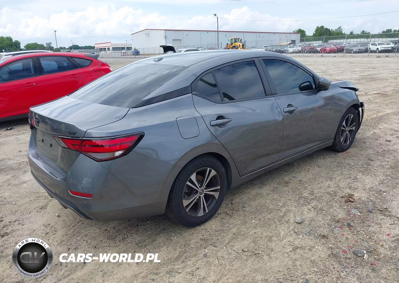 2022 Nissan Sentra Sv Xtronic Cvt VIN:3N1AB8CV0NY296917 - 4
