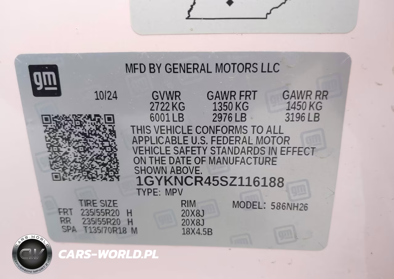 2025 Cadillac Xt5 Fwd Premium Luxury VIN:1GYKNCR45SZ116188 - 9