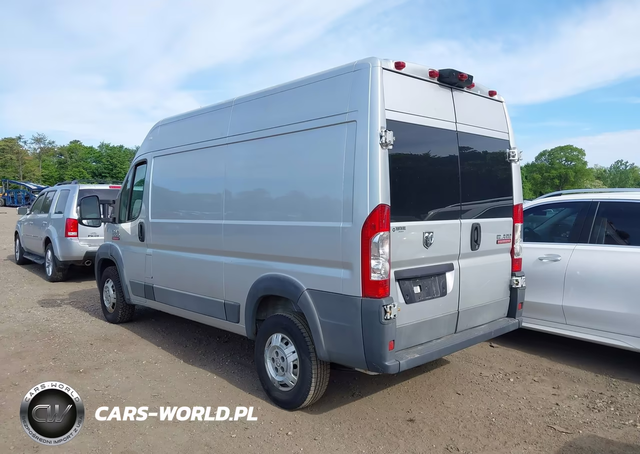 2017 Ram Promaster 1500 High Roof 136 Wb VIN:3C6TRVBGXHE521988 - 3