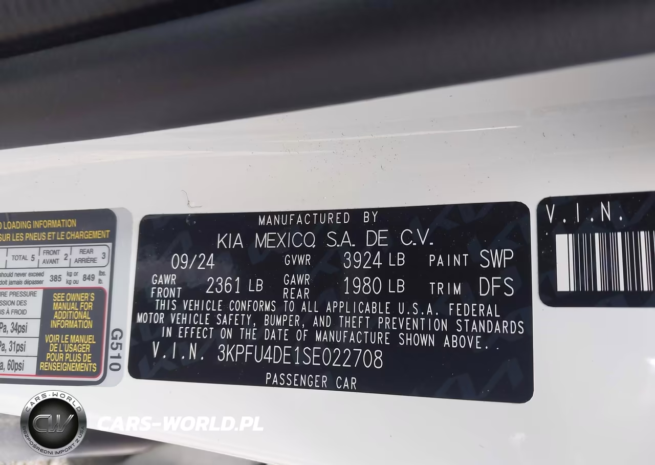 2025 Kia K4 Ex VIN:3KPFU4DE1SE022708 - 9