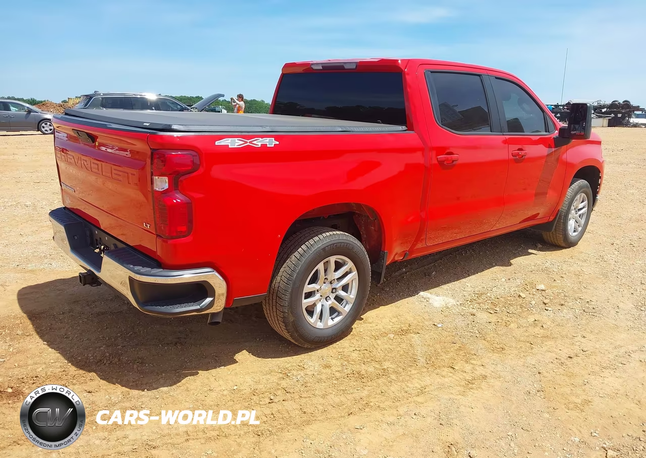 2020 Chevrolet Silverado 1500 4Wd Short Bed Lt VIN:3GCUYDET0LG253890 - 4