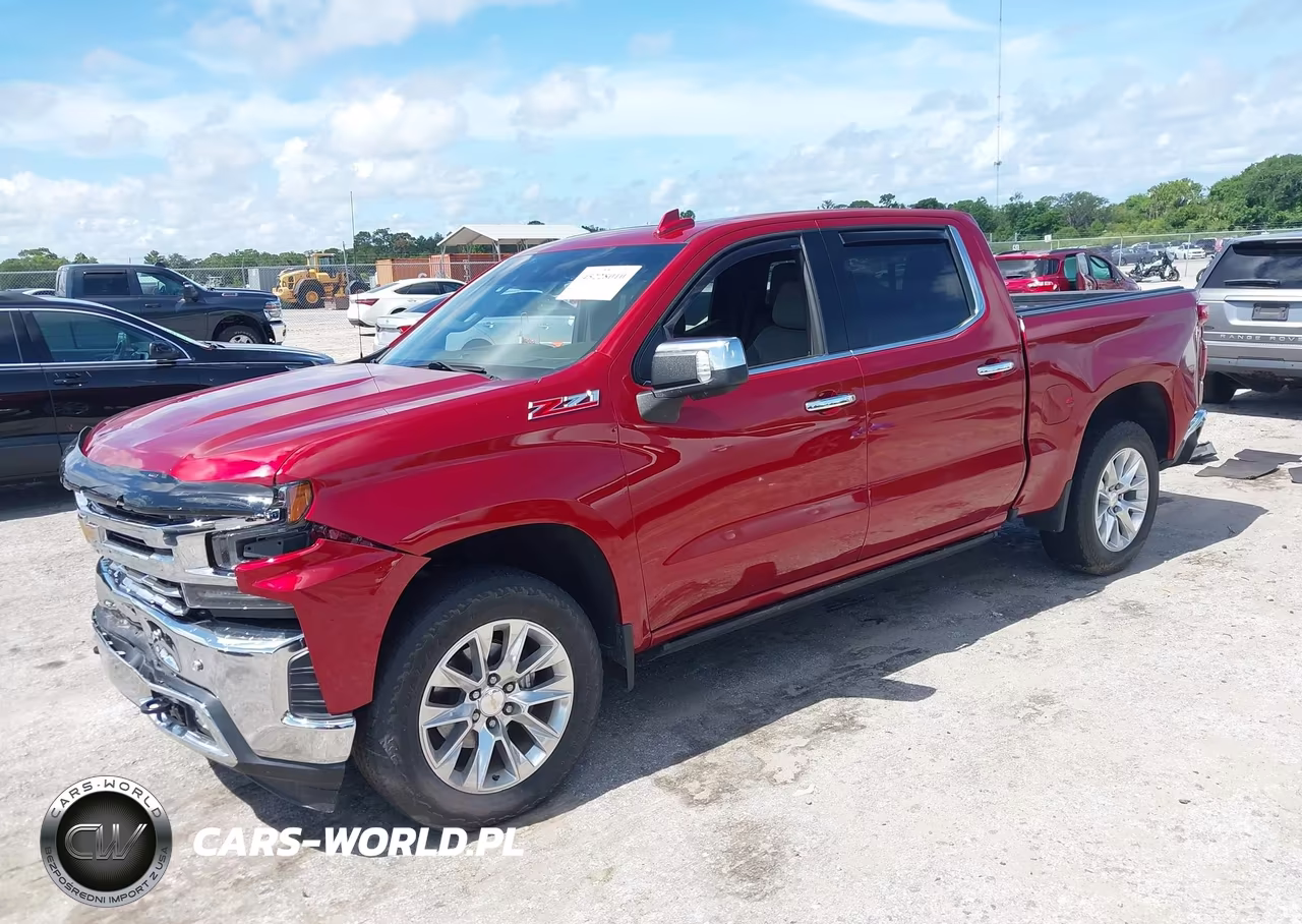 2021 Chevrolet Silverado 1500 4Wd Short Bed Ltz VIN:3GCUYGED8MG408679 - 2