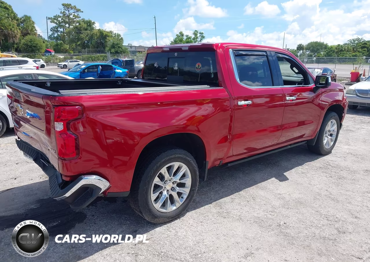 2021 Chevrolet Silverado 1500 4Wd Short Bed Ltz VIN:3GCUYGED8MG408679 - 4