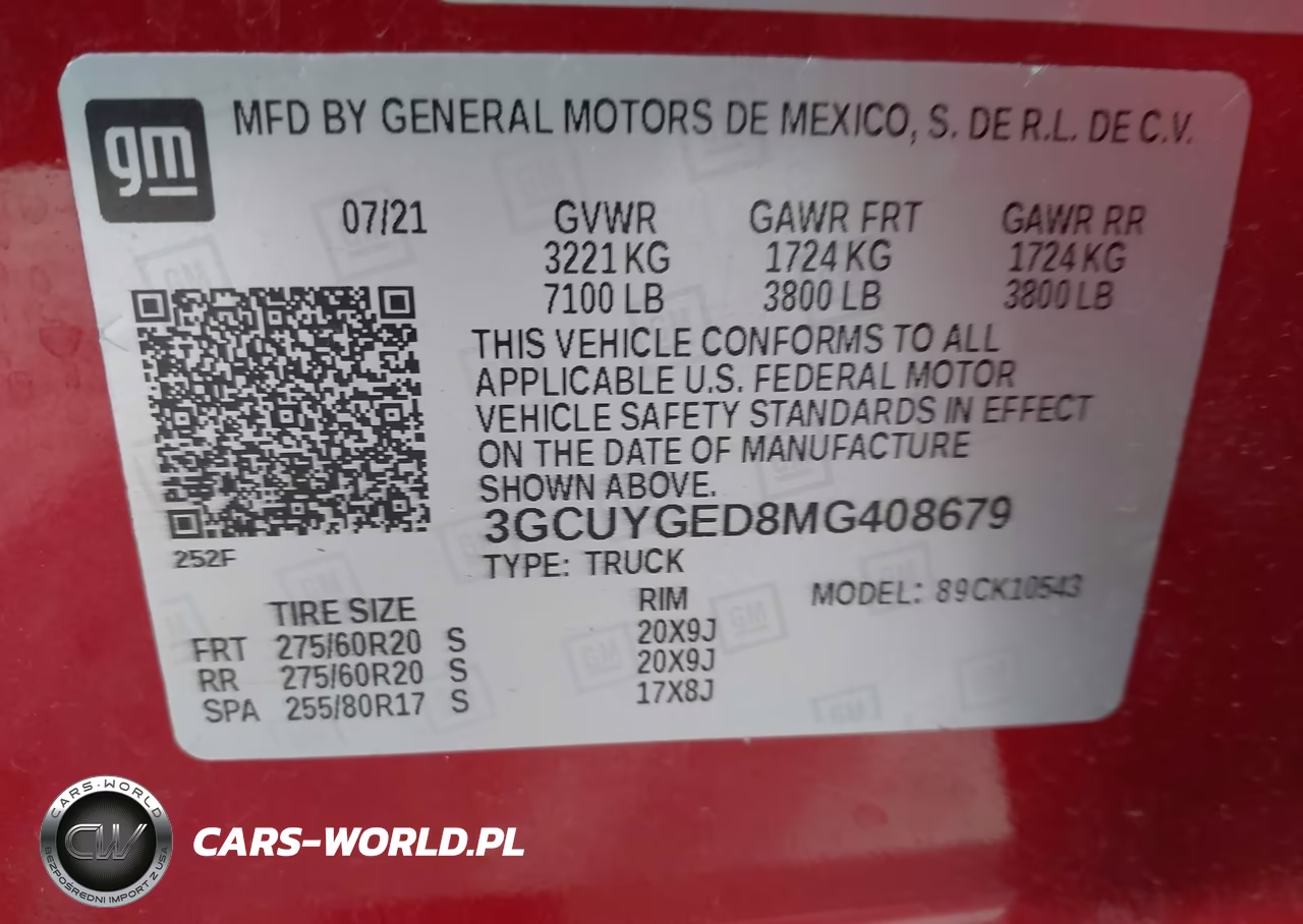 2021 Chevrolet Silverado 1500 4Wd Short Bed Ltz VIN:3GCUYGED8MG408679 - 9