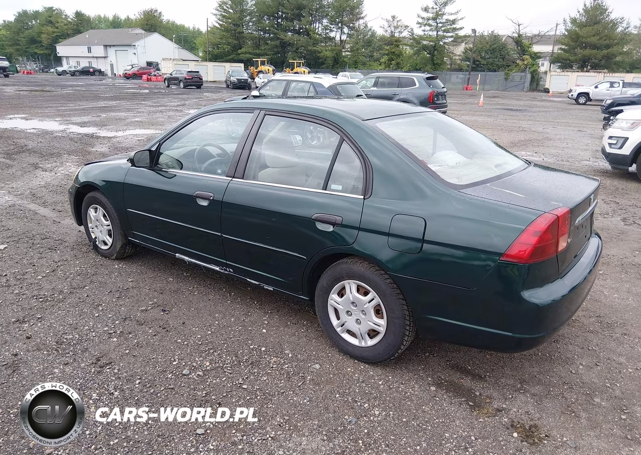 2001 Honda Civic Lx VIN:2HGES16511H584979 - 3