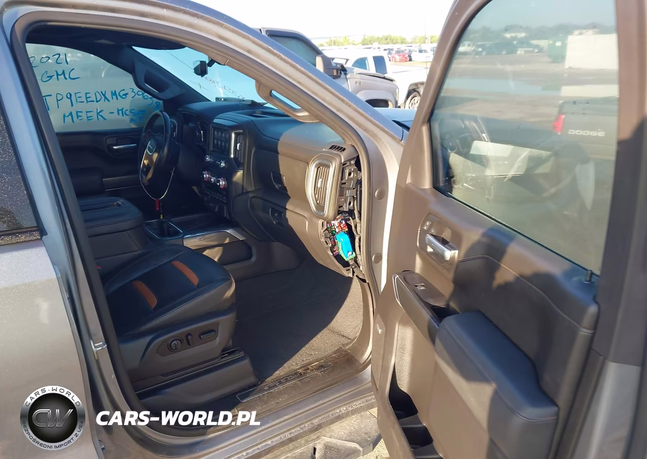 2021 GMC Sierra 1500 4Wd Short Box At4 VIN:3GTP9EEDXMG306458 - 5
