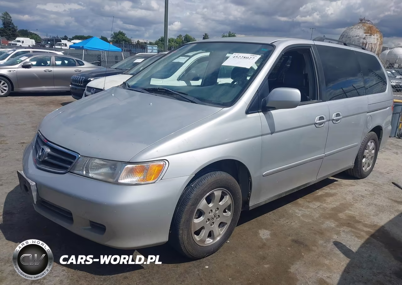 2002 Honda Odyssey Ex-L VIN:5FNRL18062B043836 - 2