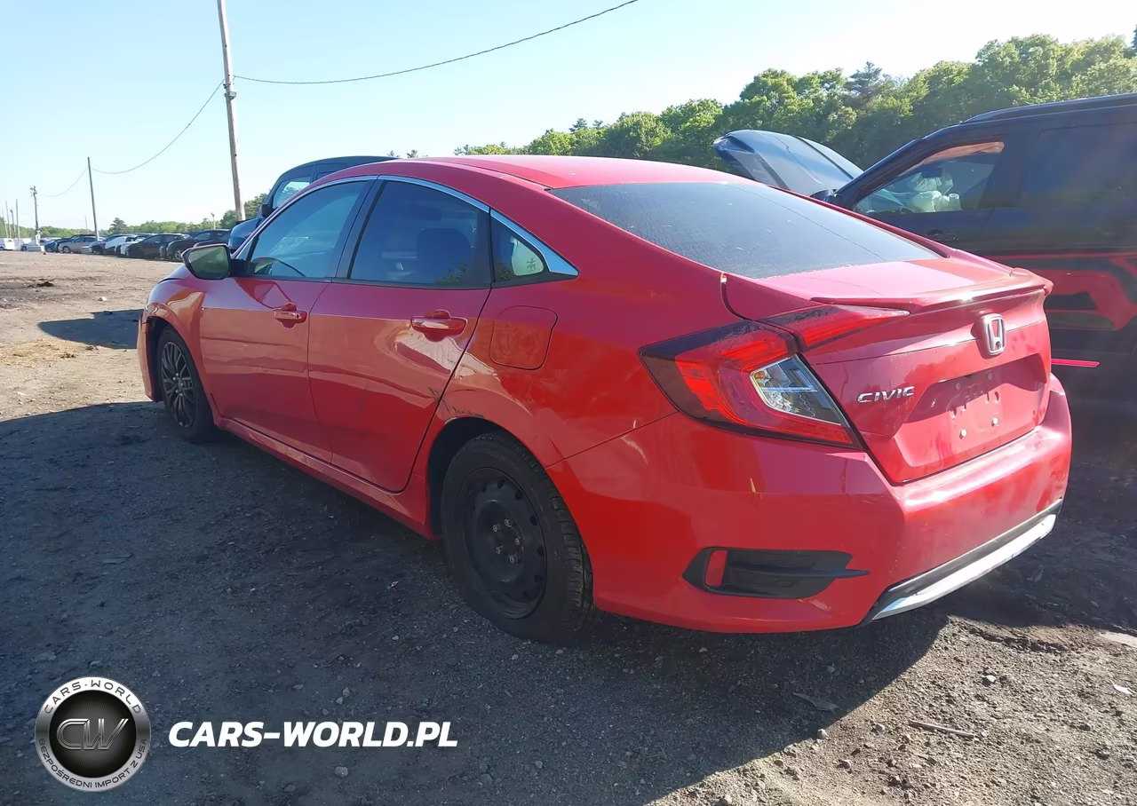 2021 Honda Civic Lx VIN:2HGFC2F60MH547135 - 3