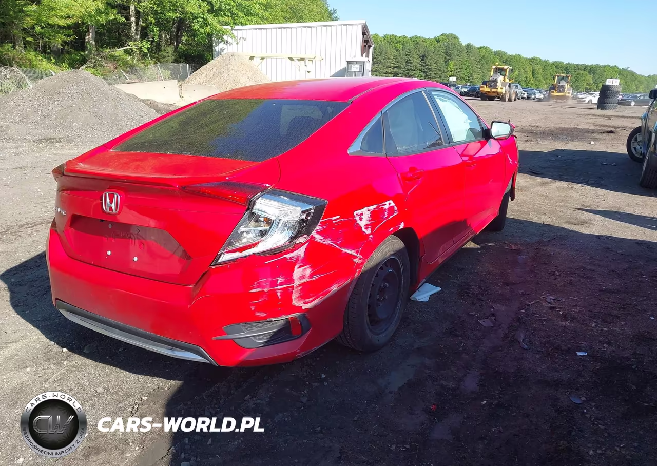2021 Honda Civic Lx VIN:2HGFC2F60MH547135 - 4