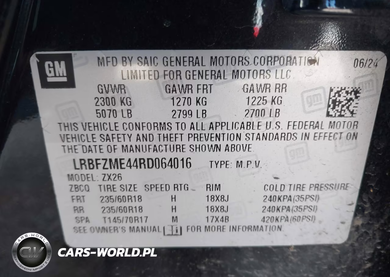 2024 Buick Envision Preferred Awd VIN:LRBFZME44RD064016 - 9