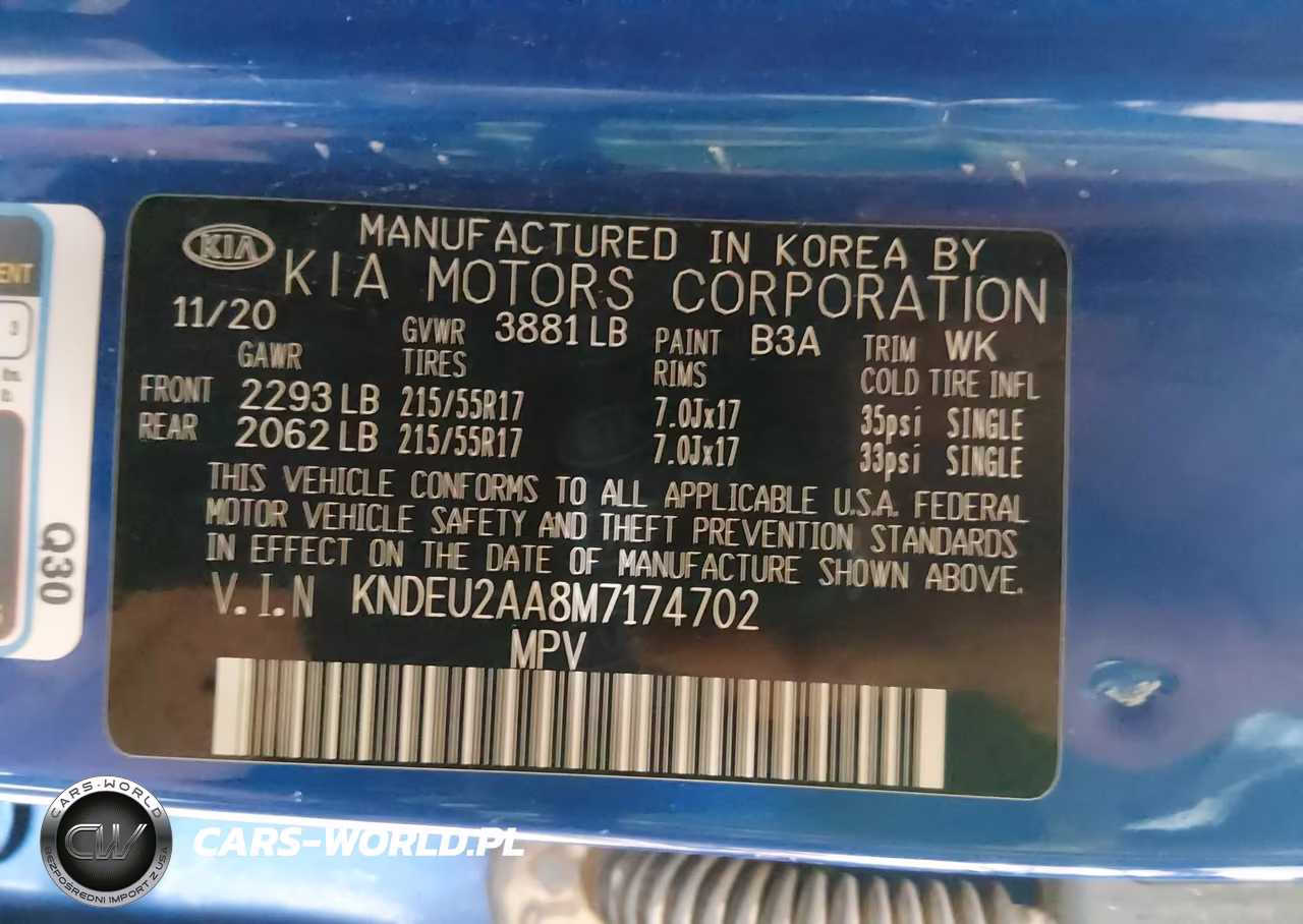 2021 Kia Seltos S VIN:KNDEU2AA8M7174702 - 9