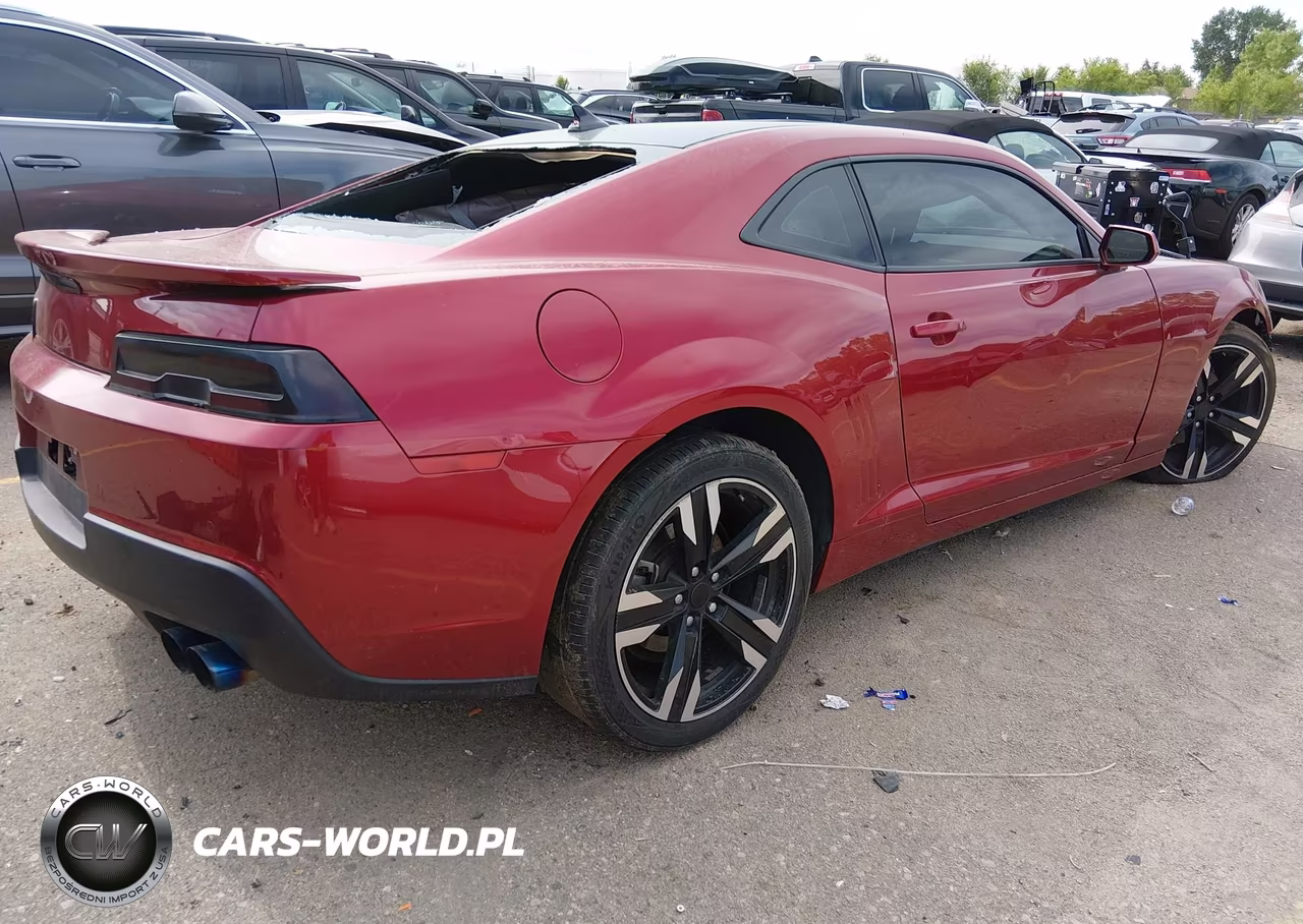 2015 Chevrolet Camaro 1Lt VIN:2G1FD1E31F9250524 - 4