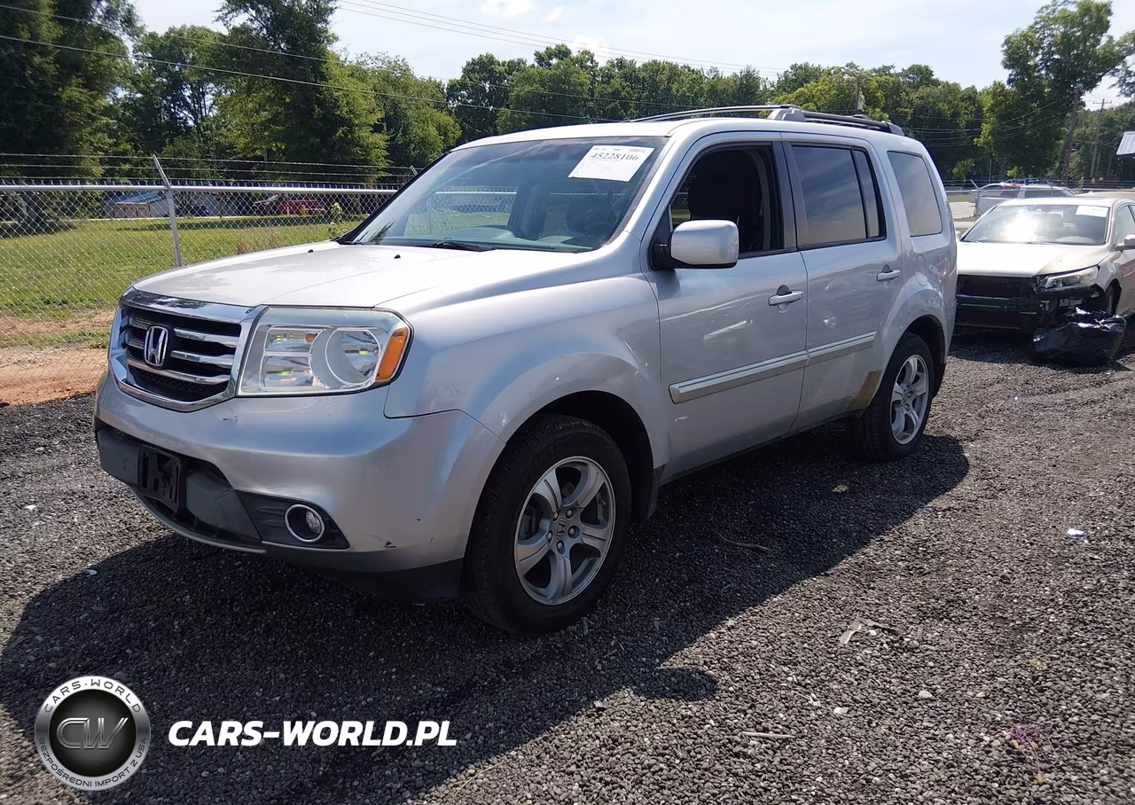 2012 Honda Pilot Ex-L VIN:5FNYF3H79CB028681 - 2