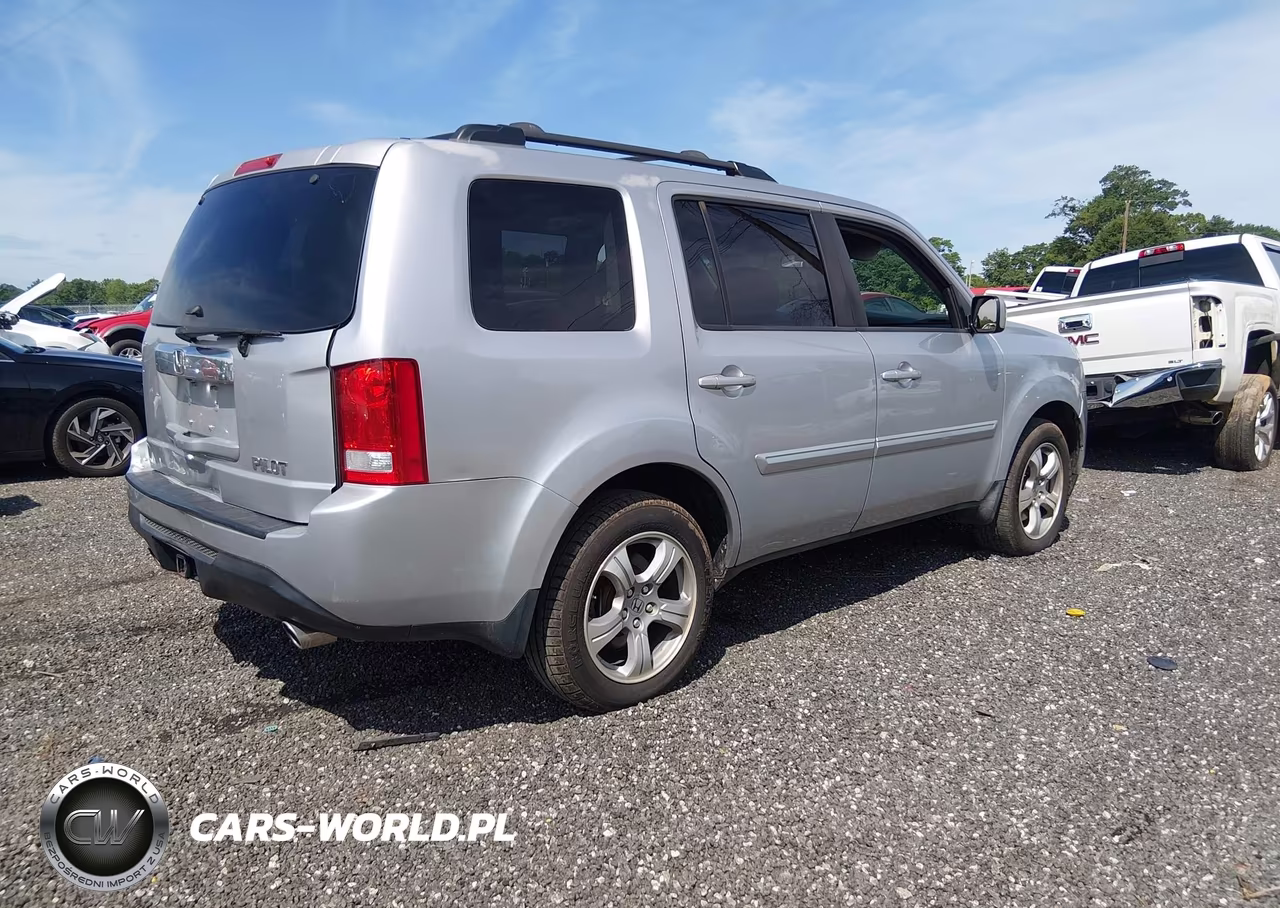 2012 Honda Pilot Ex-L VIN:5FNYF3H79CB028681 - 4