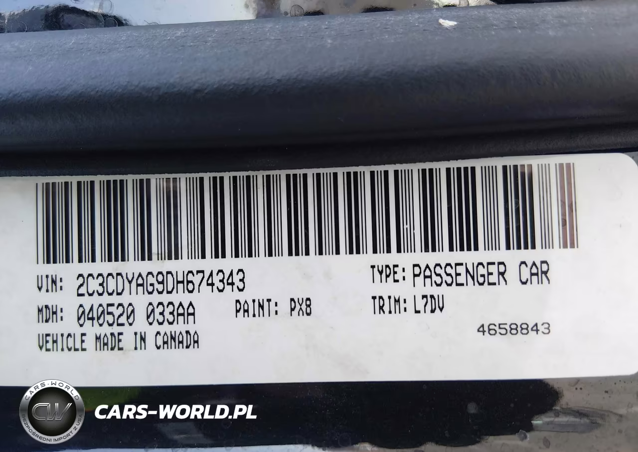 2013 Dodge Challenger Sxt VIN:2C3CDYAG9DH674343 - 9