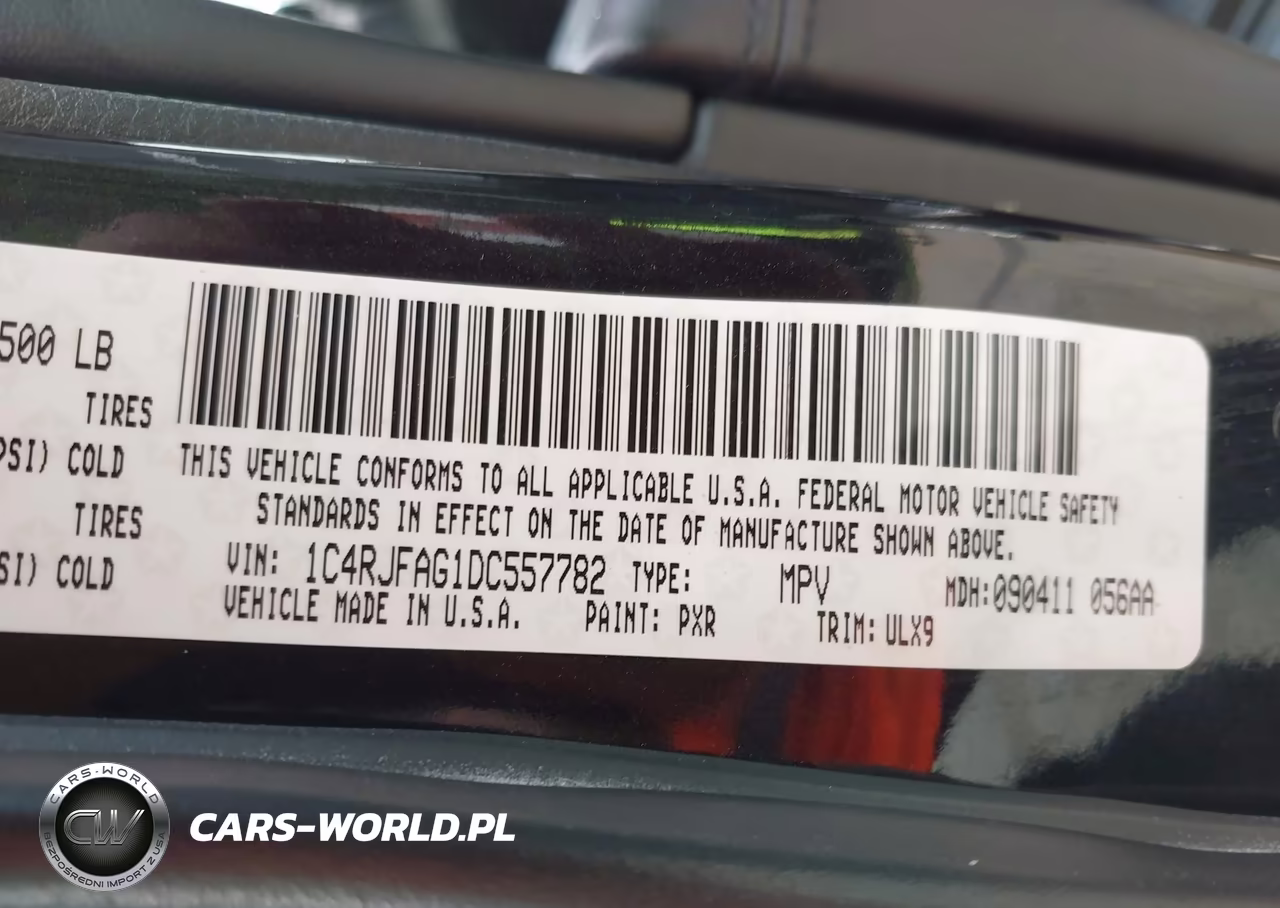 2013 Jeep Grand Cherokee Laredo VIN:1C4RJFAG1DC557782 - 9