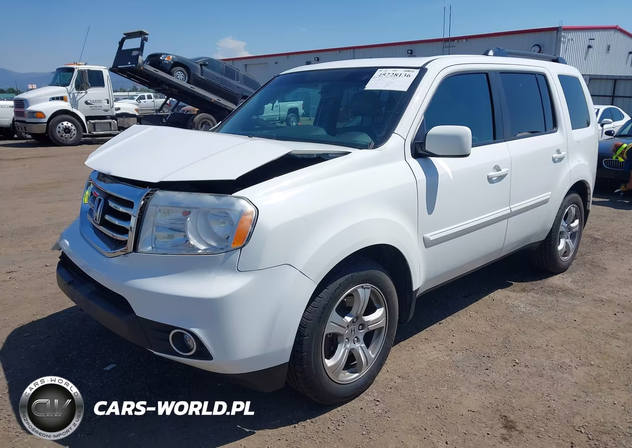 2014 Honda Pilot Ex-L VIN:5FNYF4H56EB035739 - 2