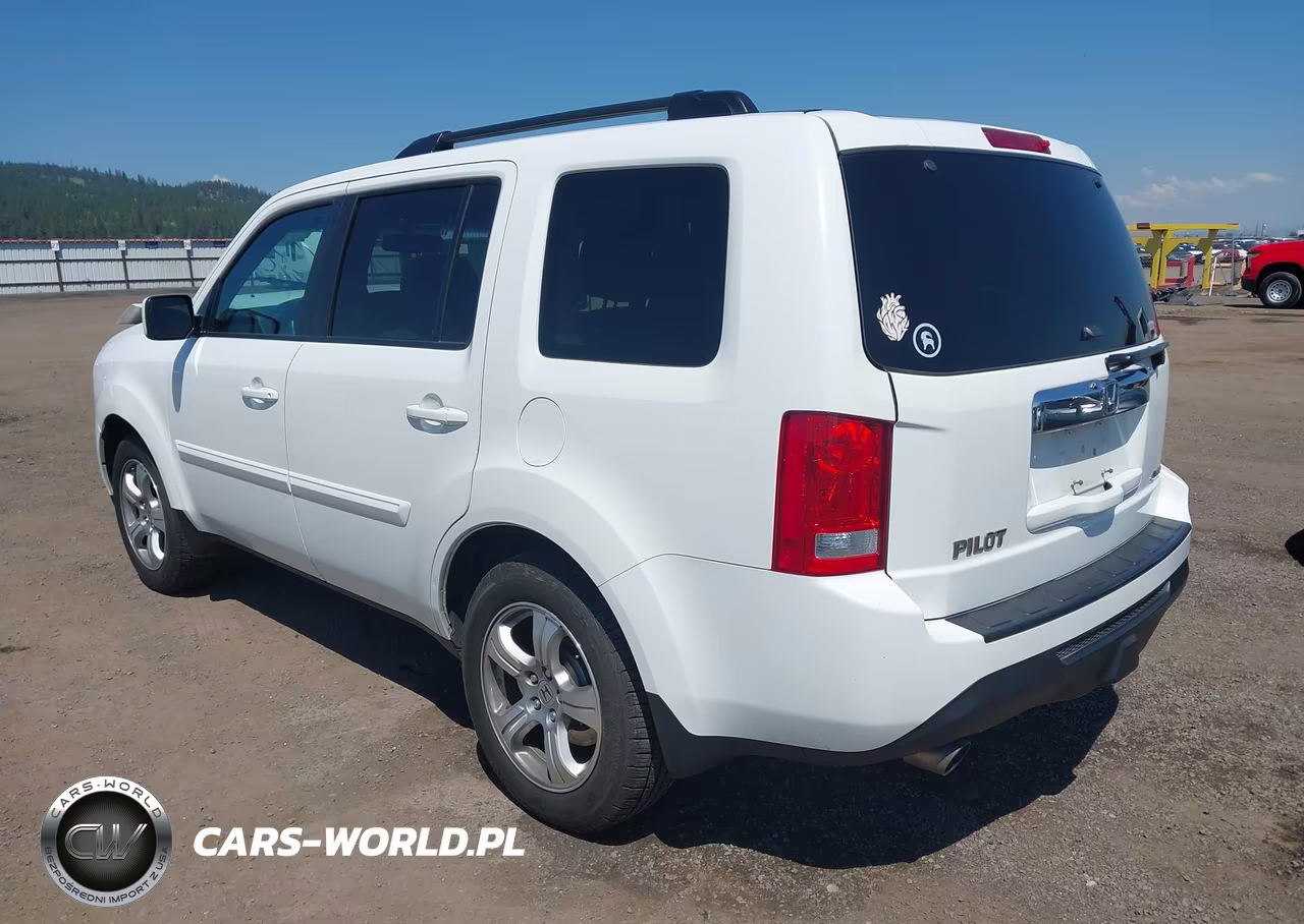 2014 Honda Pilot Ex-L VIN:5FNYF4H56EB035739 - 3