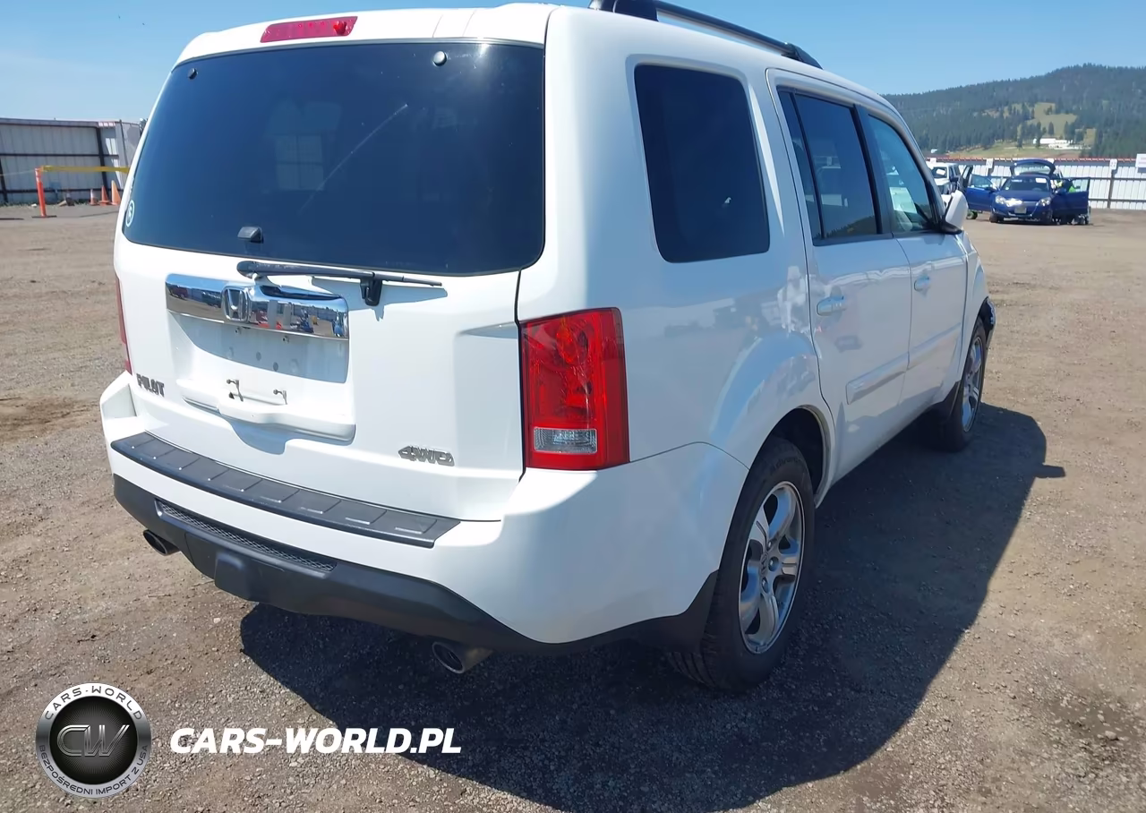 2014 Honda Pilot Ex-L VIN:5FNYF4H56EB035739 - 4