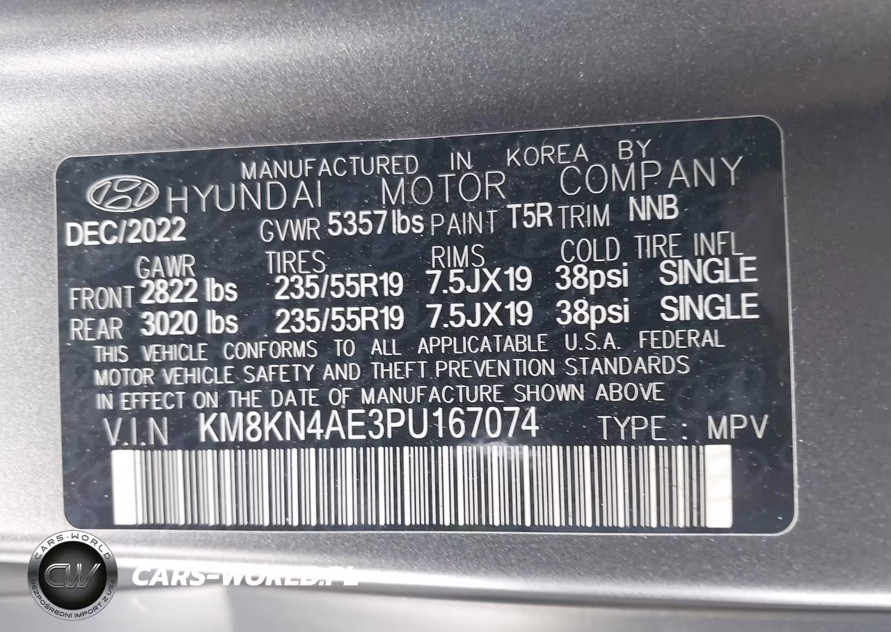 2023 Hyundai Ioniq 5 Sel VIN:KM8KN4AE3PU167074 - 9